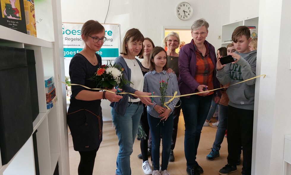 Schulbibliothek ist eröffnet!