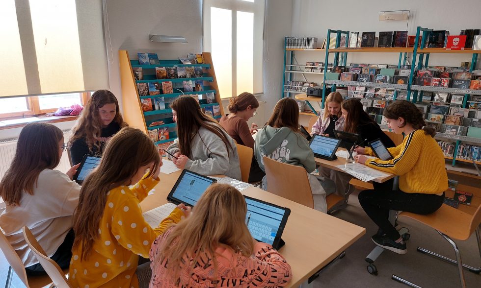 Zu Besuch in der Stadtbibliothek