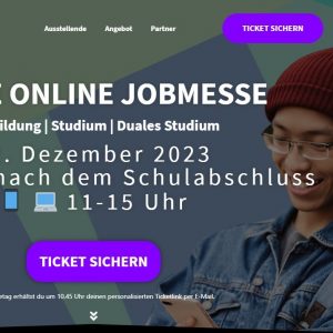 Messe zur Berufsorientierung – kostenlos und digital