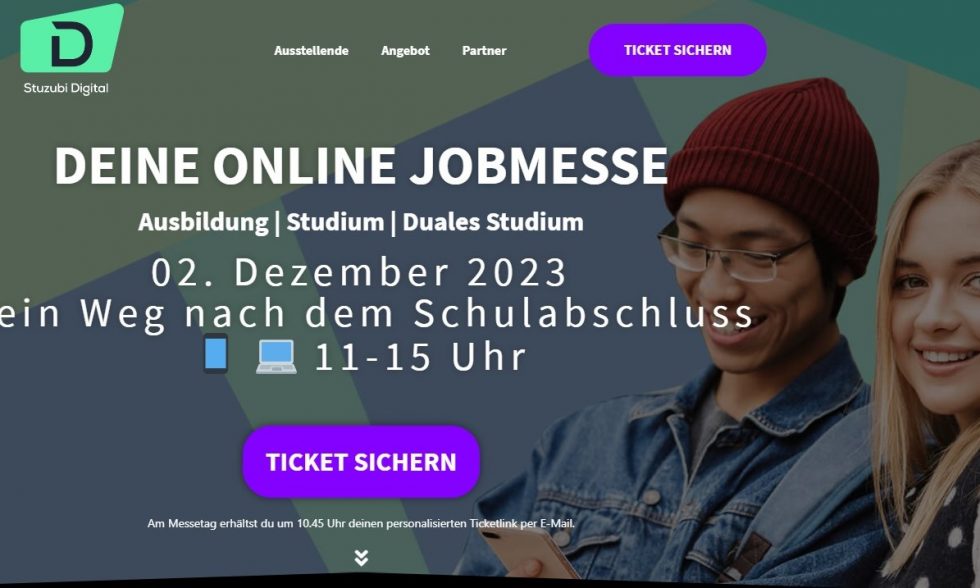 Messe zur Berufsorientierung – kostenlos und digital