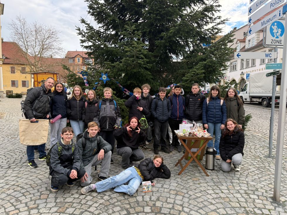 Spendensammlung der Klasse 7a für das Kinderhospiz Spendensammlung der Klasse 7a für das Kinderhospiz